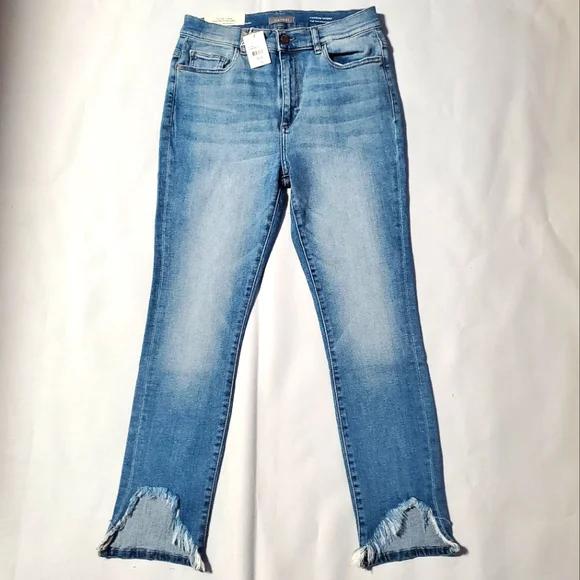 NWT$209 DL1961 Farrow High Rise Cropped Ankle Skinny Jeans in Monterio Sz 30 - Picture 7 of 16